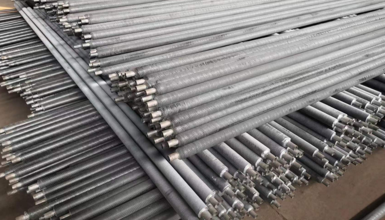 Steel-aluminum composite finned tubes