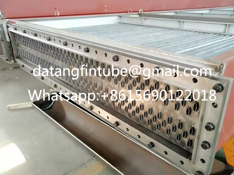 Oval elliptical finned tube heat exchanger